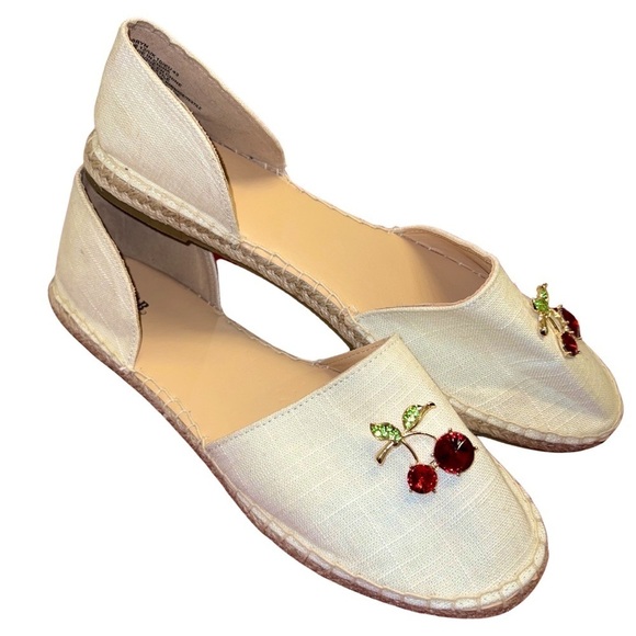 JustFab Shoes - JUSTFAB • Cherry Jewel Flats